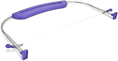 Adjustable Professional Cake Slicer with Anti-Slip Handles Stainless Steel for Bakers