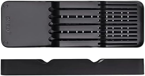 GMEZZO Knife Organizer Tray for Knives Small Black