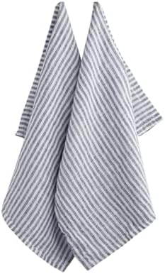 Navy Blue 100 Linen Dish Towels Perfect for Kitchen Dining