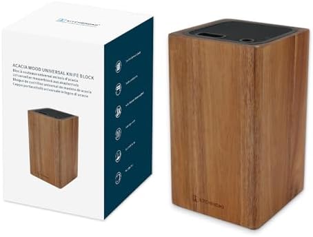 KITCHENDAO Deluxe Universal Knife Block