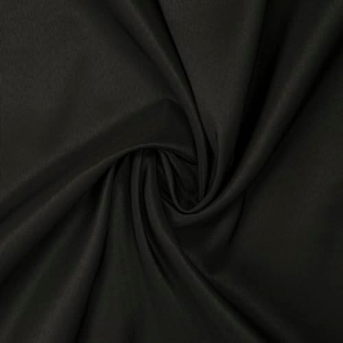 Gee Di Moda 52x52 Black Square Tablecloth for Small Tables