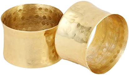 Handmade Round Napkin Rings Holder Set of 12