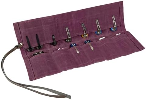 12-Knive Folding Holder for Outdoor Use