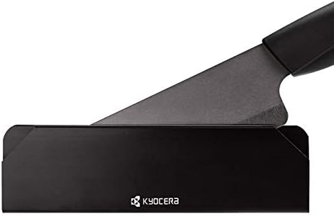 Kyocera Advanced Ceramic Knife Sheath-Fits Blades up to 6-inch longBlack