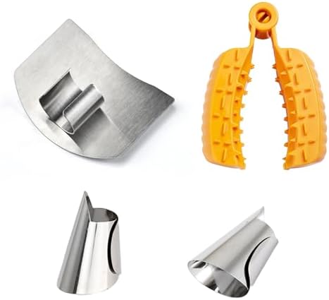 Stainless Steel Finger Protector Adjustable for Cutting Knives