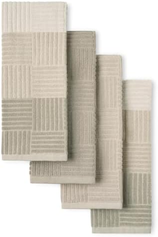 TOWN COUNTRY BASICS 4-Pack Kitchen Towels