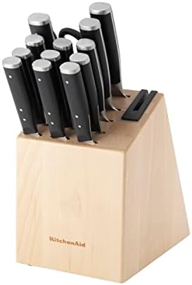 KitchenAid 14-Piece Knife Block Set with Sharpener
