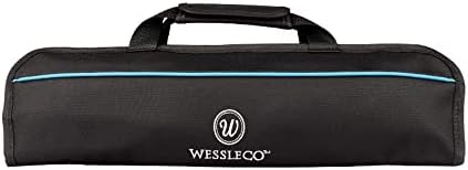 5-Pocket Chefs Knife Roll 600D Nylon Lined Perfect for Professional Carry