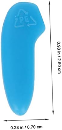 25-Piece Plastic Knife Tip Covers Protects Sharpens Knives