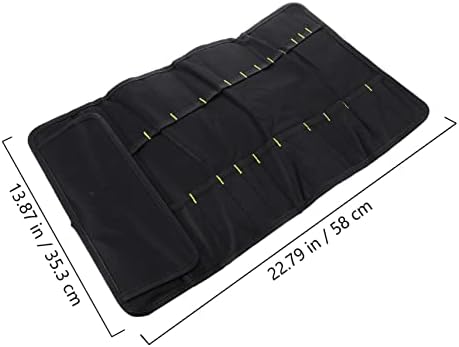 Mikinona 22 Slots Chef Knife Storage Pouch