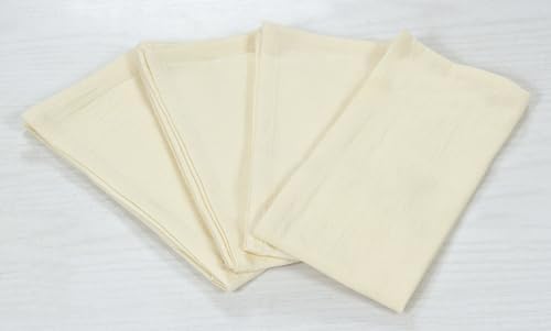 18x18 Connected Cloth Napkins Set of 6 100 Cotton Eco-Friendly Washable