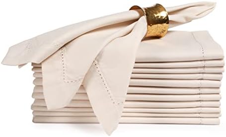 Elegant 20x20 Soft Cloth Napkins Washable Dinner Napkins for Home Weddings Events