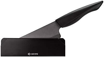 Kyocera Advanced Ceramic Knife Sheath-Fits Blades up to 6-inch longBlack