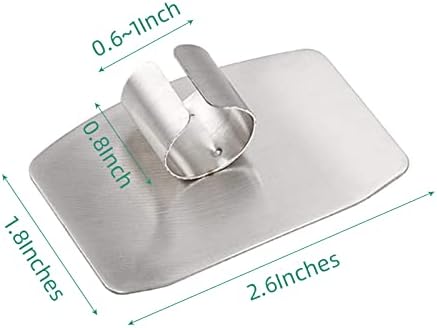 Stainless Steel Finger Guards for Cooking Safe Protection for Hands