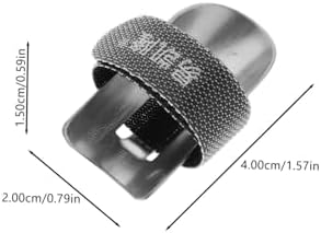 5PCS Stainless Steel Knives Set with Finger Protectors for Chopping Guards