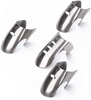 4 Pcs Stainless Steel Finger Protectors