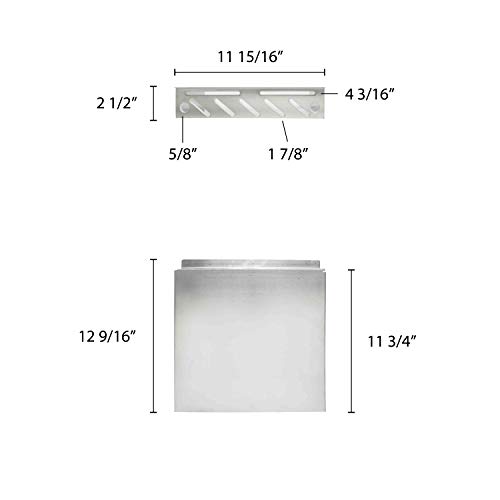 Thunder SLKR012 9-Slot Stainless Steel Knife Rack