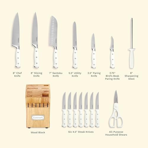 Cuisinart 15-Piece Knife Set with Block