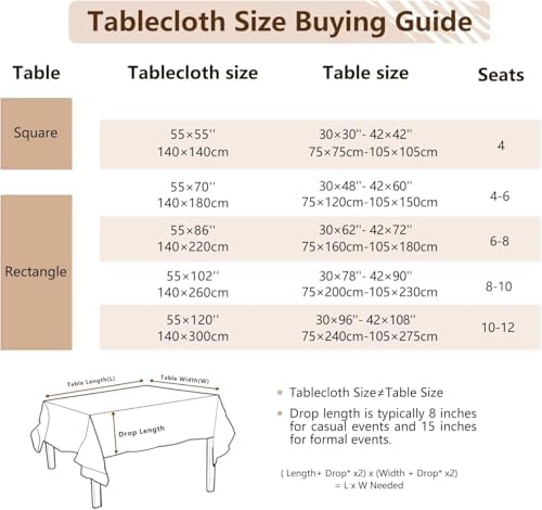Stylish Checkered Tablecloth with Tassel Edges
