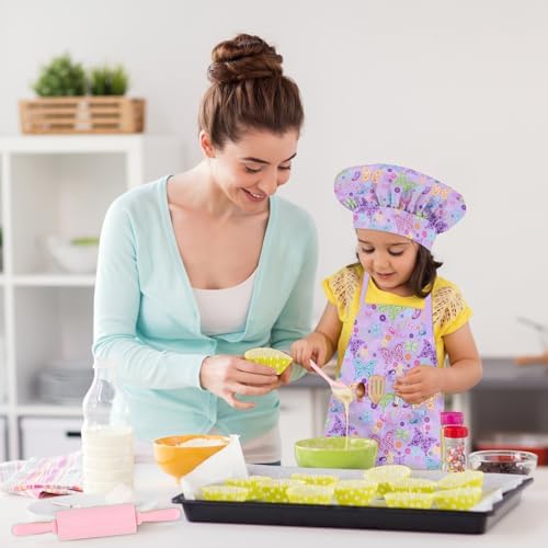 Kids Chef Hat Apron Set