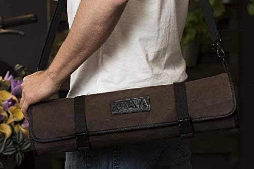 Asaya Canvas Chef Knife Roll Bag