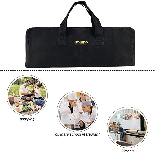 Heavy Duty Canvas Chefs Knife Roll Case