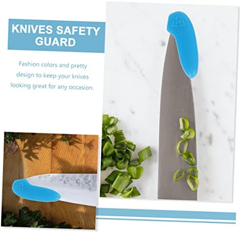 25-Piece Plastic Knife Tip Covers Protects Sharpens Knives