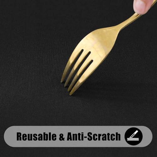 Smiry Rectangle Table Cloth Waterproof Anti-Scratch 60x84 Black