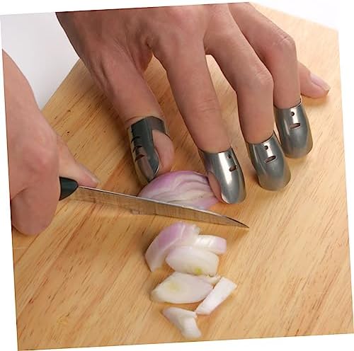 Prec edge stainless steel finger protectors for cutting
