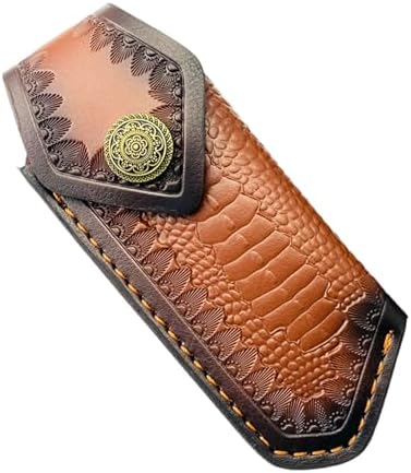 Foldable Leather Knives Case - Outdoor Camping Kitchen Use