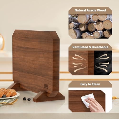 HOSHANHO Magnetic Knife Block
