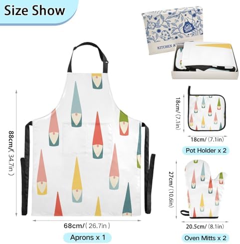 Adjustable heat-resistant chefs apron