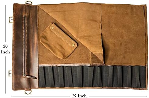 Rustic Town Chef Knife Roll for All Knives