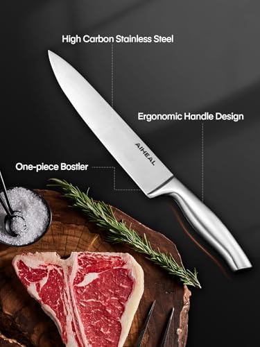 Aiheal 17PCS Kitchen Knife Set