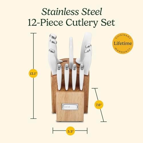 Cuisinart 12-Piece Steel Knife Set