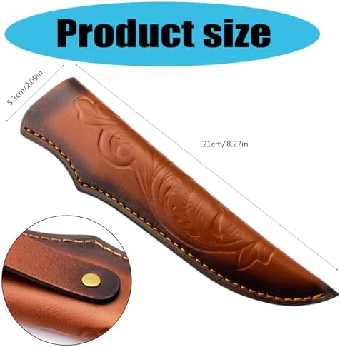 Premium Leather Cutter Sheath for Cleaning and Storage