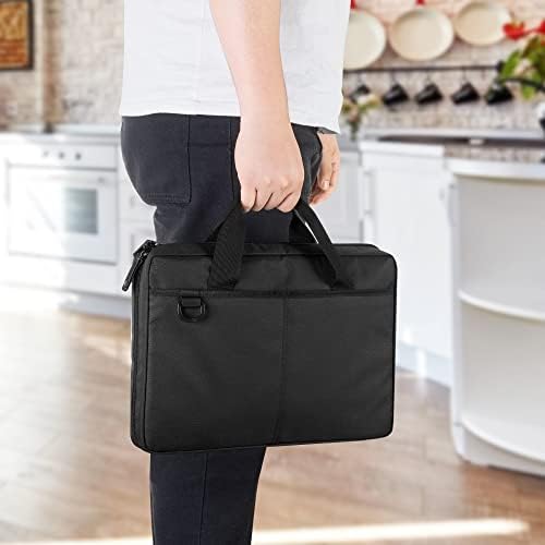 Samdew Chef Knife Bag with 20 Slots and Lockhole