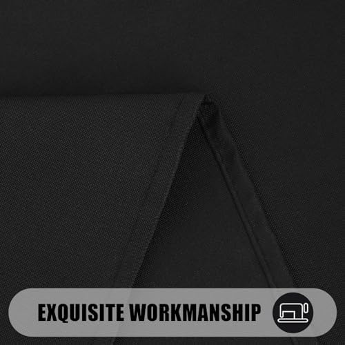 Smiry Rectangle Table Cloth Waterproof Anti-Scratch 60x84 Black