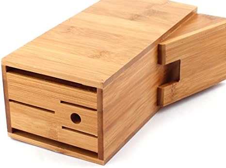 Wooden Kitchen Cutlery Cutter Holder with 7 Slots