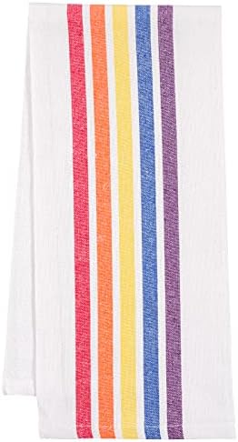 Pride Rainbow Love is Love Set of 4 Kitchen Dish Towels 18x28