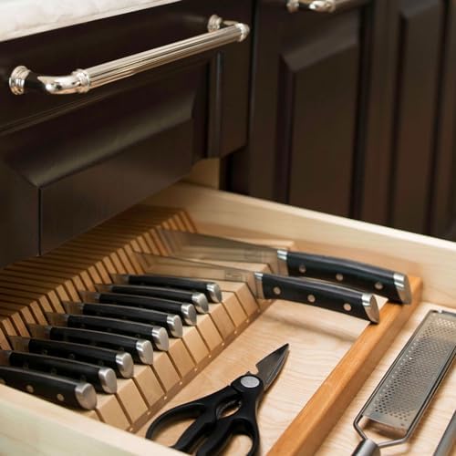 Organize Your Kitchen with the Rev-A-Shelf Dual Row Knife Block