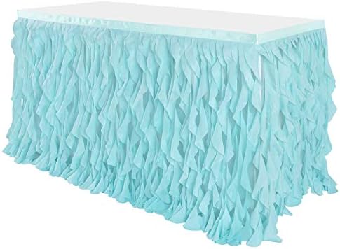 Mint Green Tutu Table Skirt for Mermaid Parties