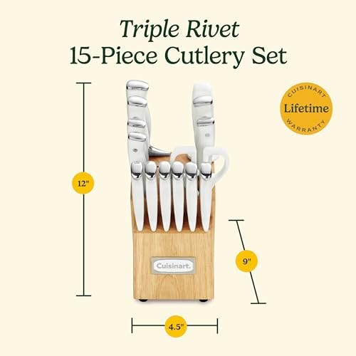 Cuisinart 15-Piece Knife Set with Block