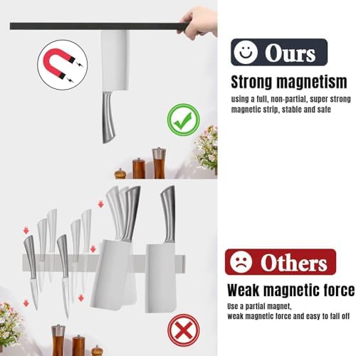 Stainless Steel Magnetic Knife Holder Strip