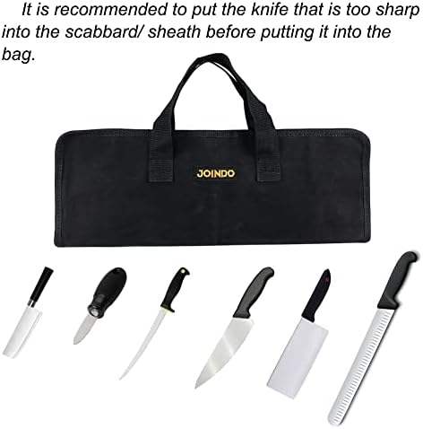 Heavy Duty Canvas Chefs Knife Roll Case