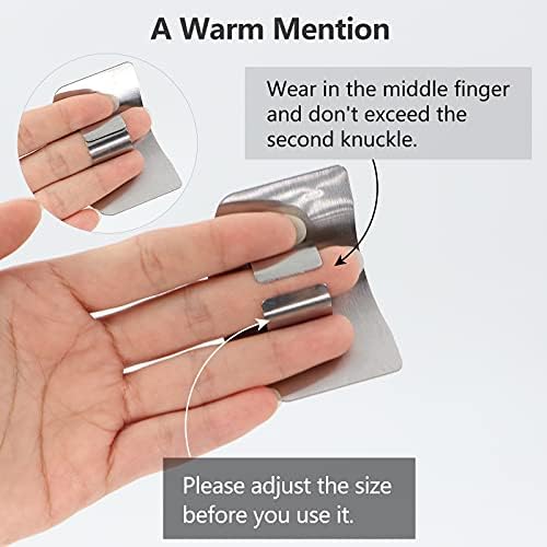 ZOCONE 4pcs Finger Guard for Kitchen Safety