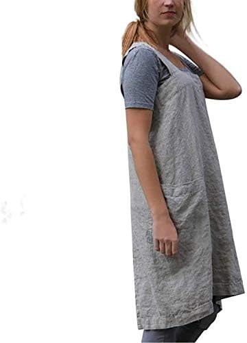 VLZUFE Crisp Cross-Back Womens Apron