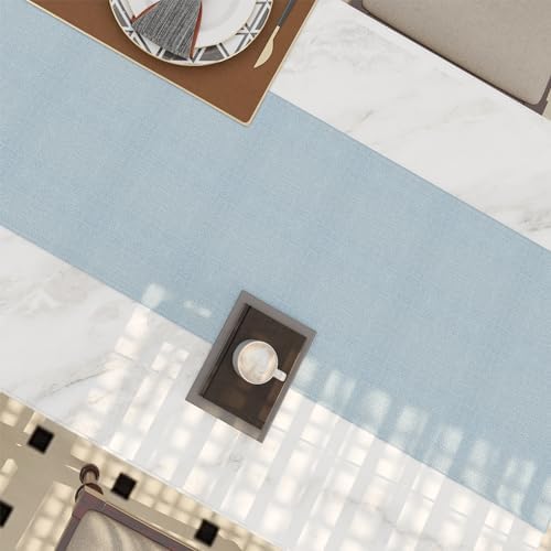 Elegant Heat-Resistant Placemats Set of 4 Soft Faux Linen