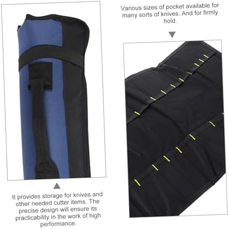 Versatile 22-Pocket Knife Holder for Professional Homemakers