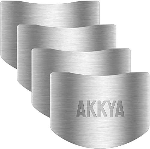 Akkya Finger Guards for Knife Safety 4 Pack